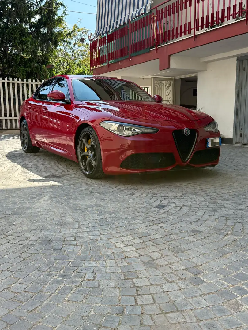 Alfa Romeo Giulia 2.2 t Veloce Q4 210cv awd auto Rosso - 1
