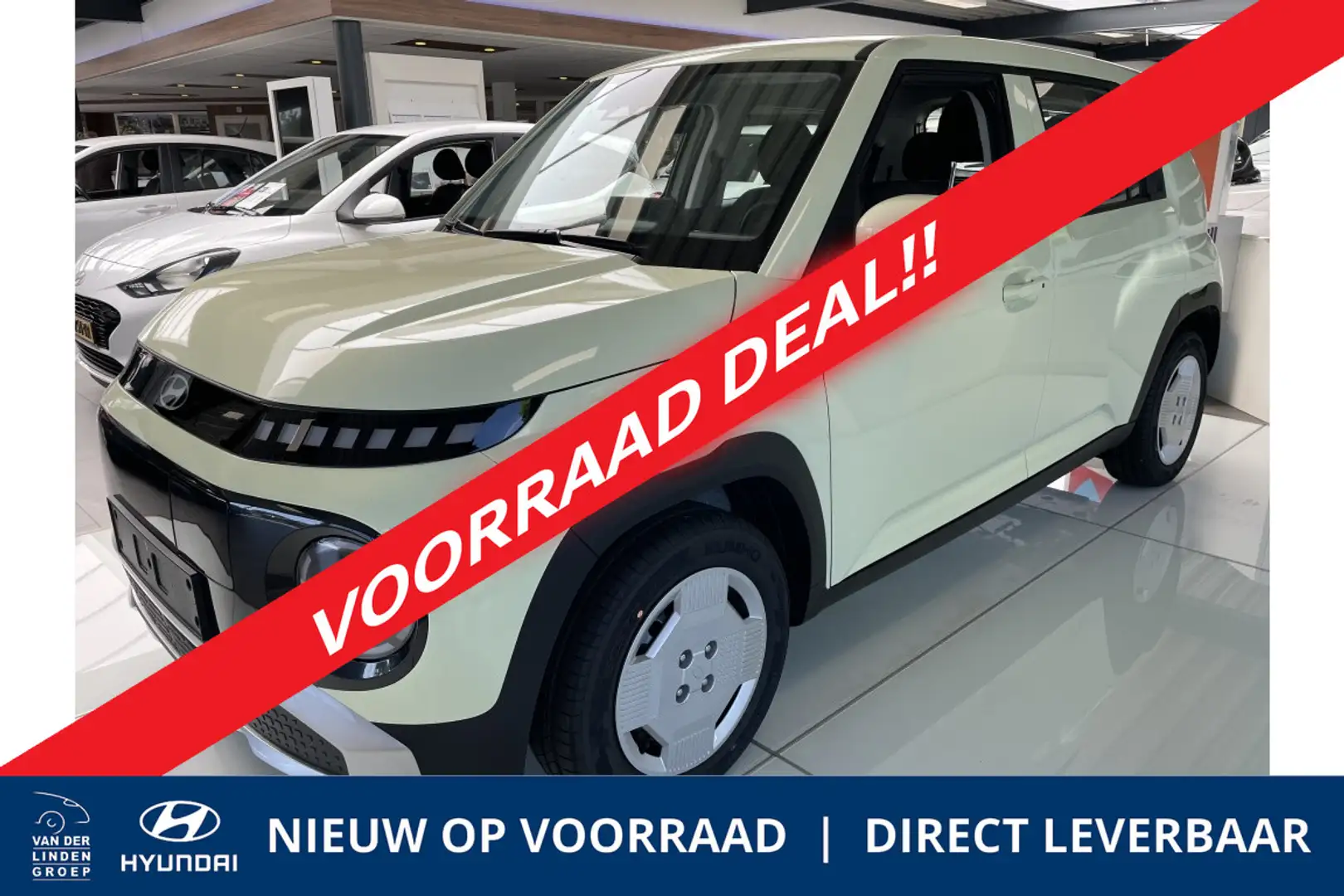 Hyundai Inster E-Motion 49 kWh "Voorraad deal!" Жовтий - 1