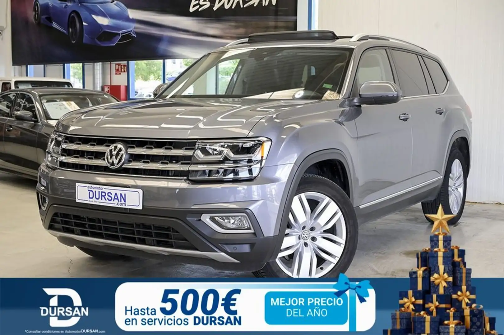 Volkswagen Touareg ATLAS 3.6 V6 SEL 276CV Grijs - 1