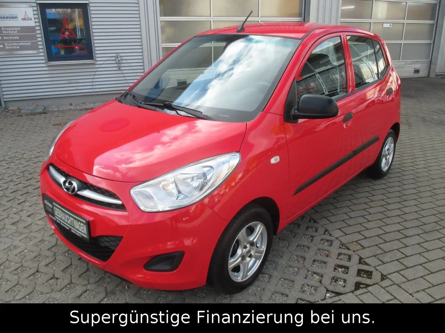 Hyundai i10 Classic,GARANTIE,SERVO,5-TÜRIG Rot - 1