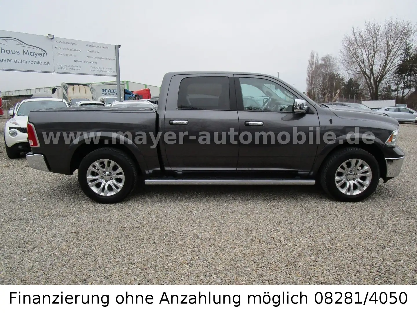 Dodge RAM 1500 Crew Cab *LONGHORN*unfallfrei*EU*Luft* Grau - 2