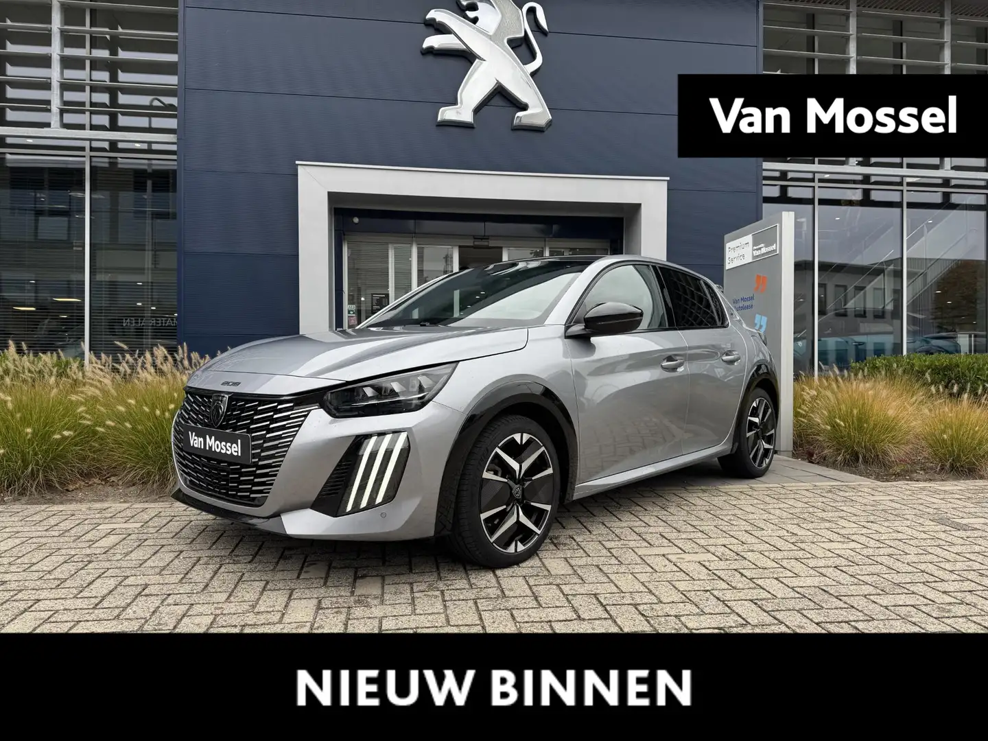 Peugeot 208 Hybrid 145 e-DCS6 GT l Black Diamond Dak Grau - 1