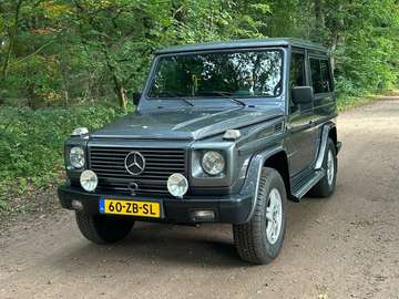 Short (1981) aut W463 grey LPG airco black leather