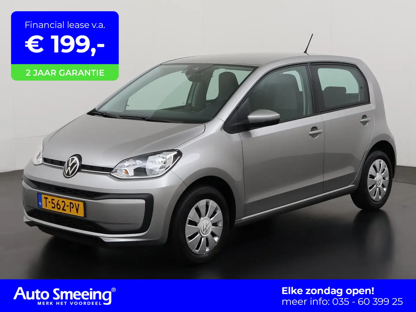 Volkswagen up! 1.0 | Camera | 12 mnd Garantie | Grijs - 1