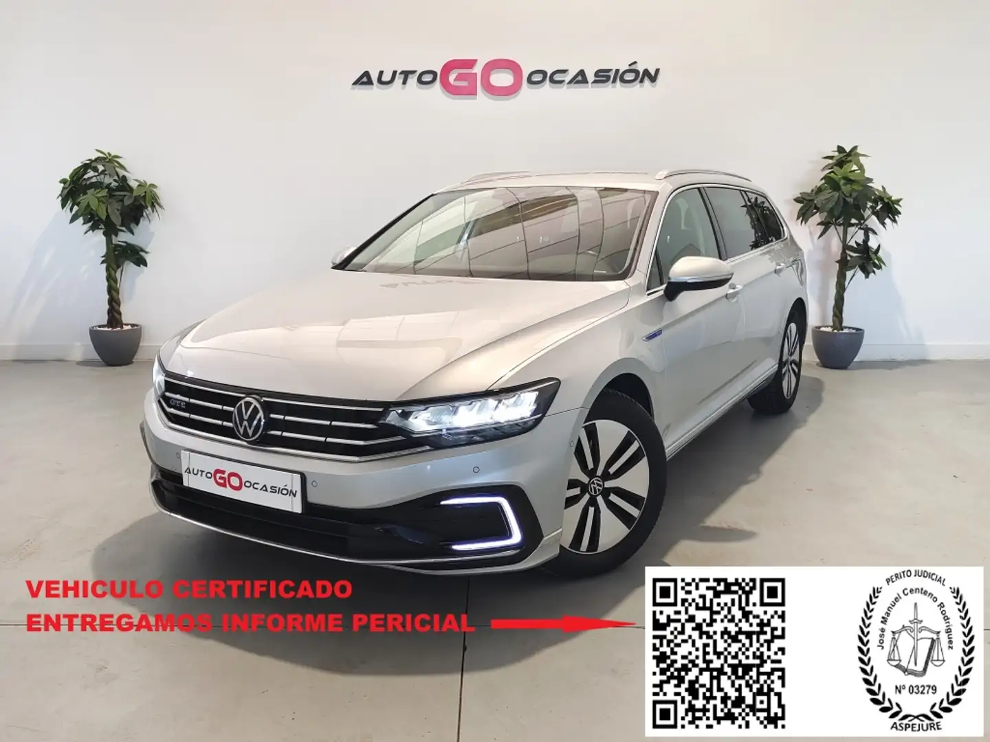 Volkswagen Passat Variant GTE 1.4 TSI e-Power Gris - 1