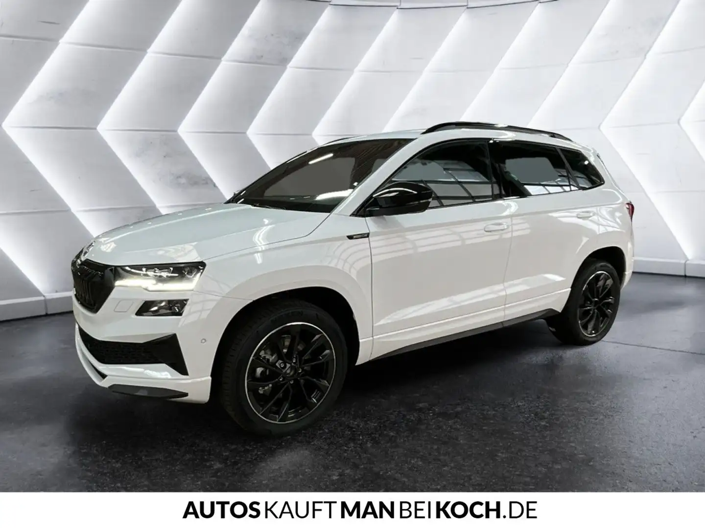 Skoda Karoq 1.5 TSI DSG Sportline AHZV NAVI AREAVIEW LED Blanc - 2