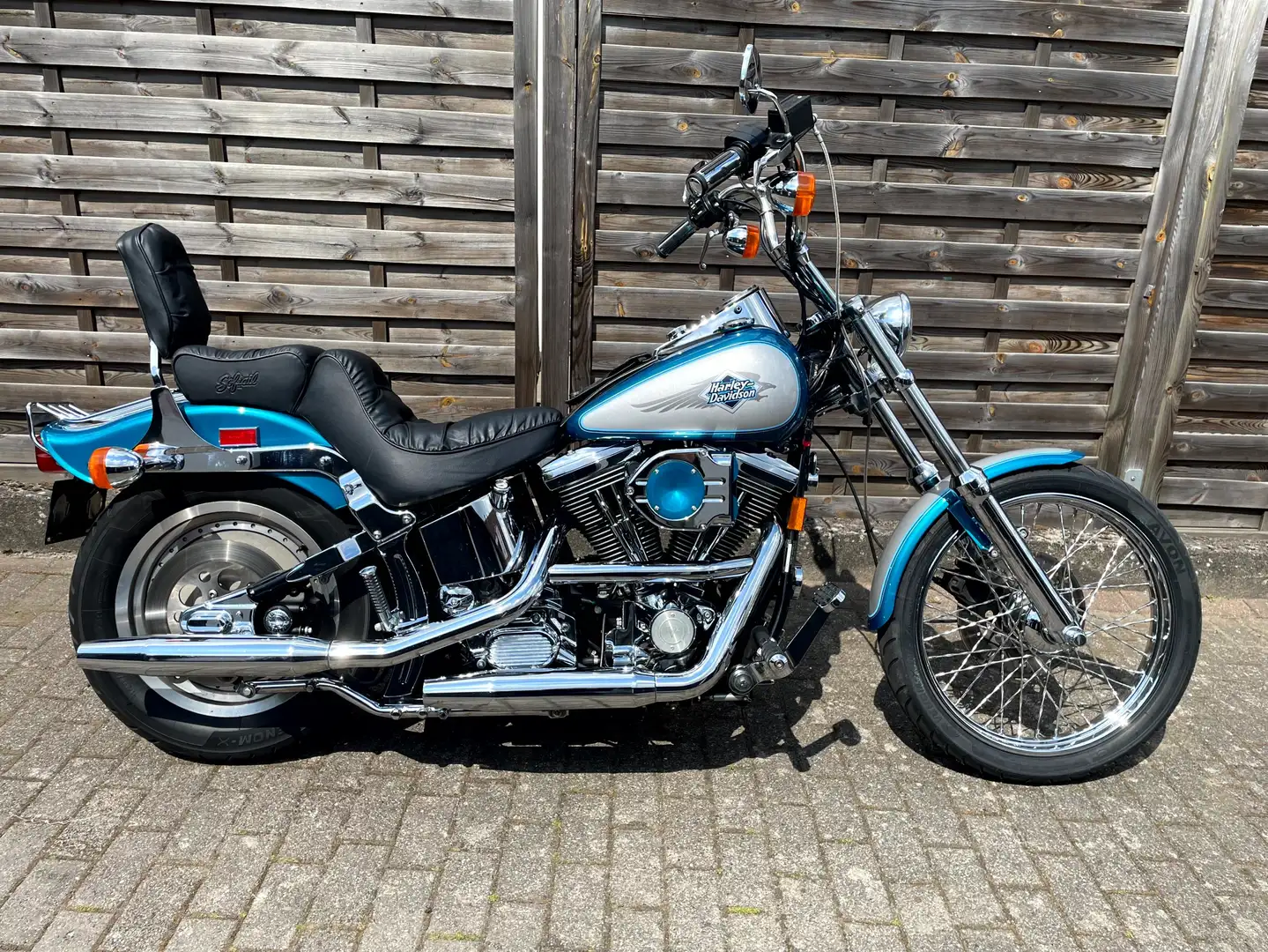 Harley-Davidson Softail Softail Custom FXSTC orig.-Zust., H-Zulassung Albastru - 1