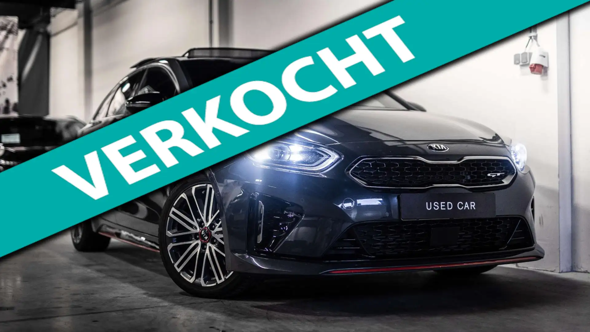 Kia ProCeed / pro_cee'd 1.6 T-GDI GT|ACC|PANO|NAVI|JBL|Memory|Carplay Grijs - 1