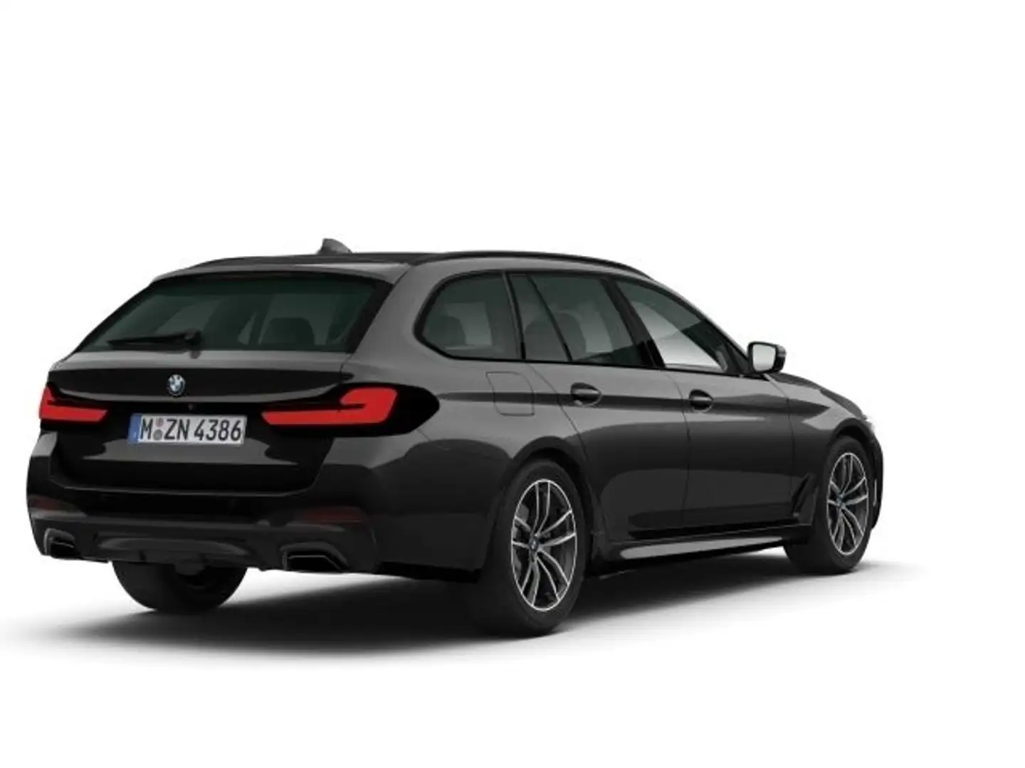 BMW 530 d xDrive Touring Komfortsitze Glasdach Standh Zwart - 2