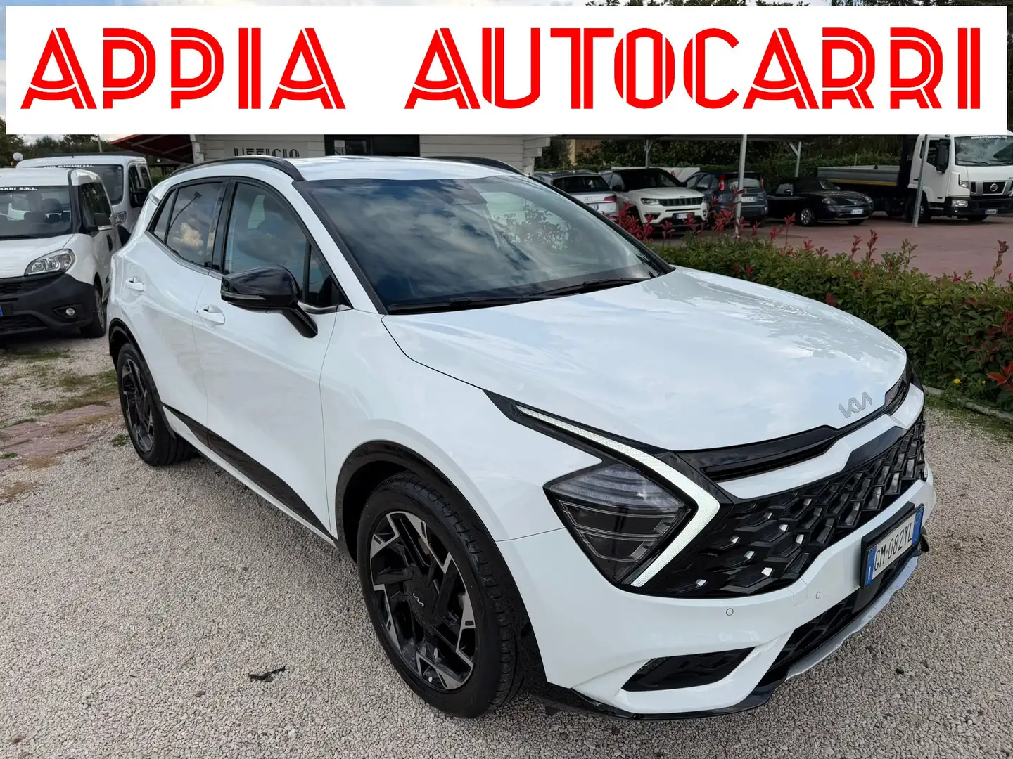 Kia Sportage 1.6crdi mhev GT-line dct NO VINCOLI FINANZIAMENTO! Weiß - 1