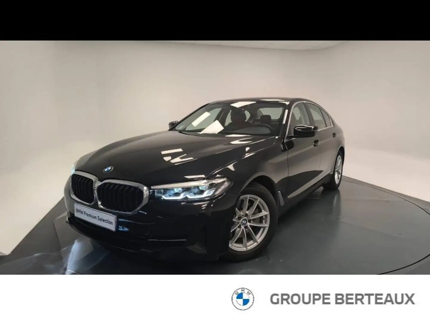 BMW 520 520iA 184ch Lounge Steptronic Noir - 1