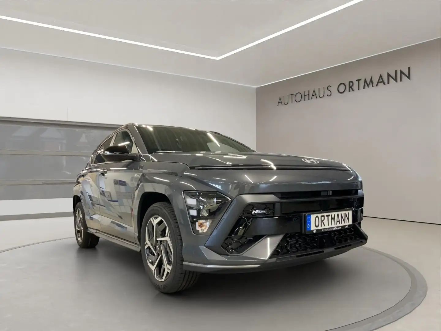 Hyundai KONA 1.6 Turbo Frontantrieb Automatik Grau - 1