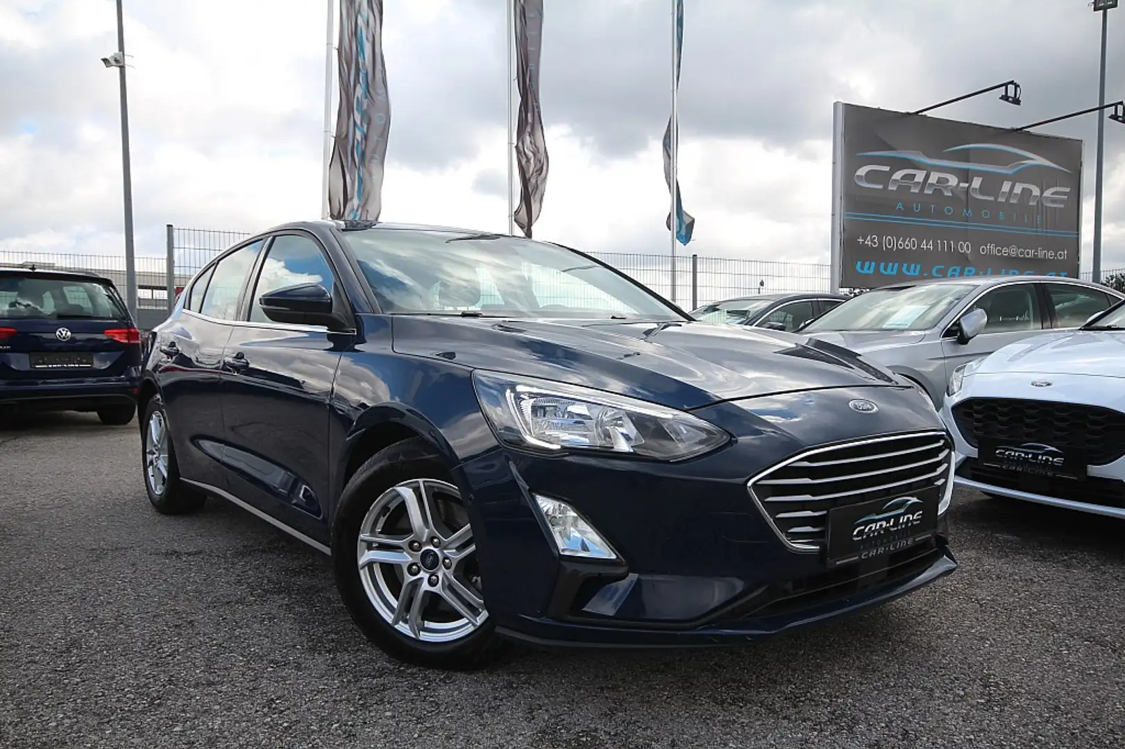 Ford Focus 2,0 EcoBlue SCR Cool & Connect Aut. LED, Abstan... Azul - 1