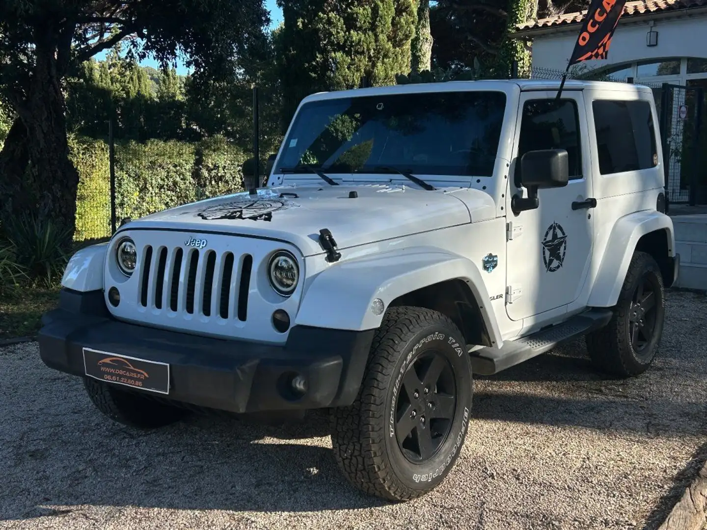 Jeep Wrangler 2.8 CRD 200 SÉRIE SPÉCIALE ARCTIC BVA / ORIGINE FRANCE / ENTRETIEN À JOUR Weiß - 2