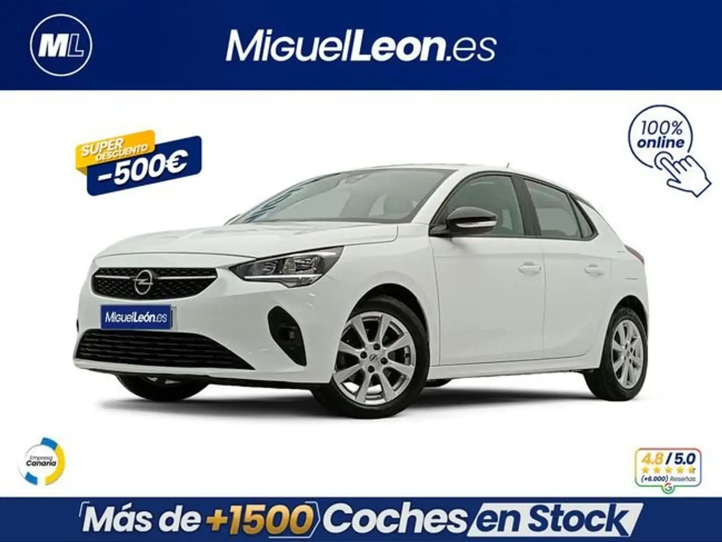 Opel Corsa 1.2T XHL S/S Edition 100 Blanco - 1