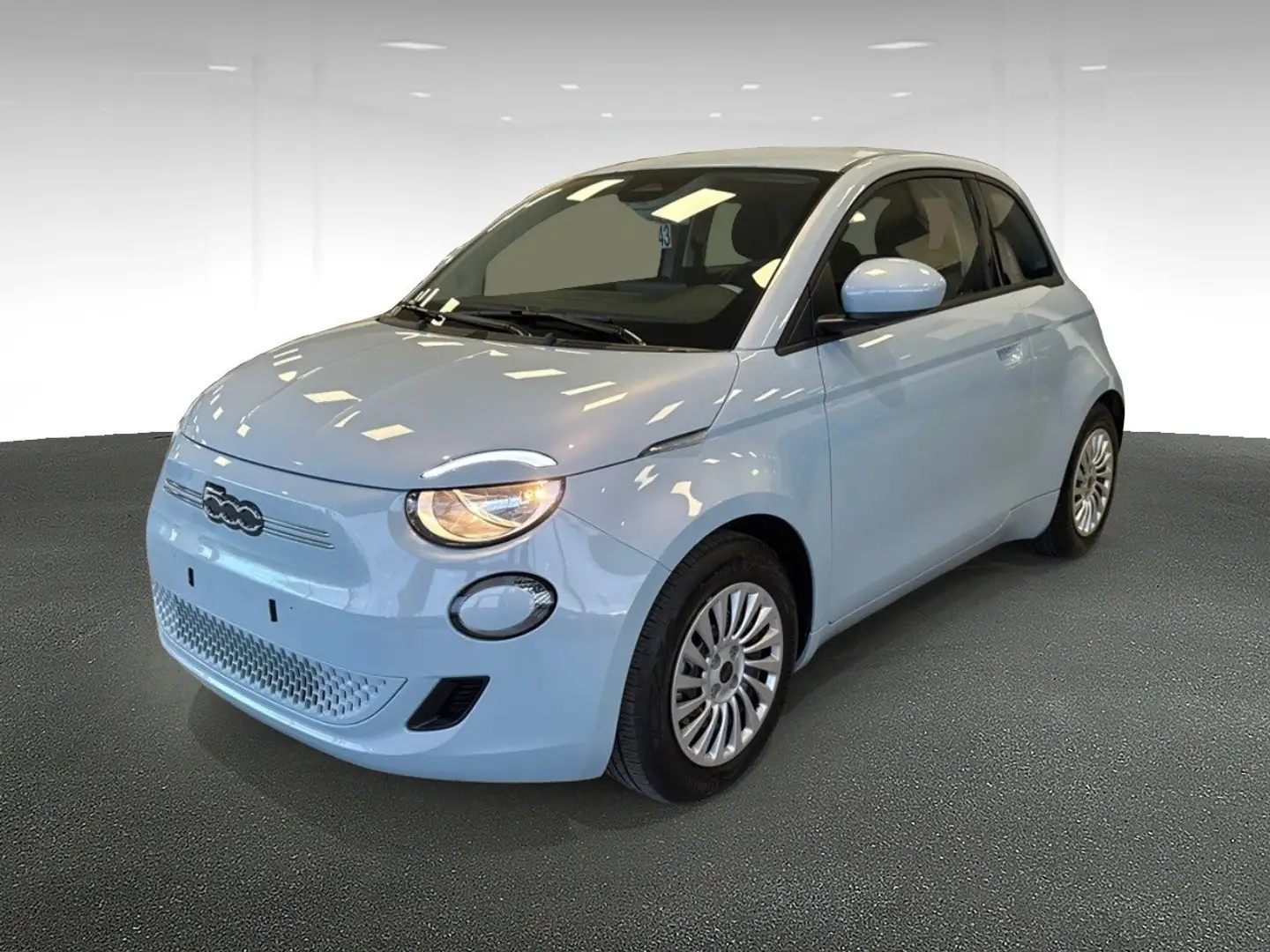 Fiat 500 e-500 42 kWh Bleu - 1