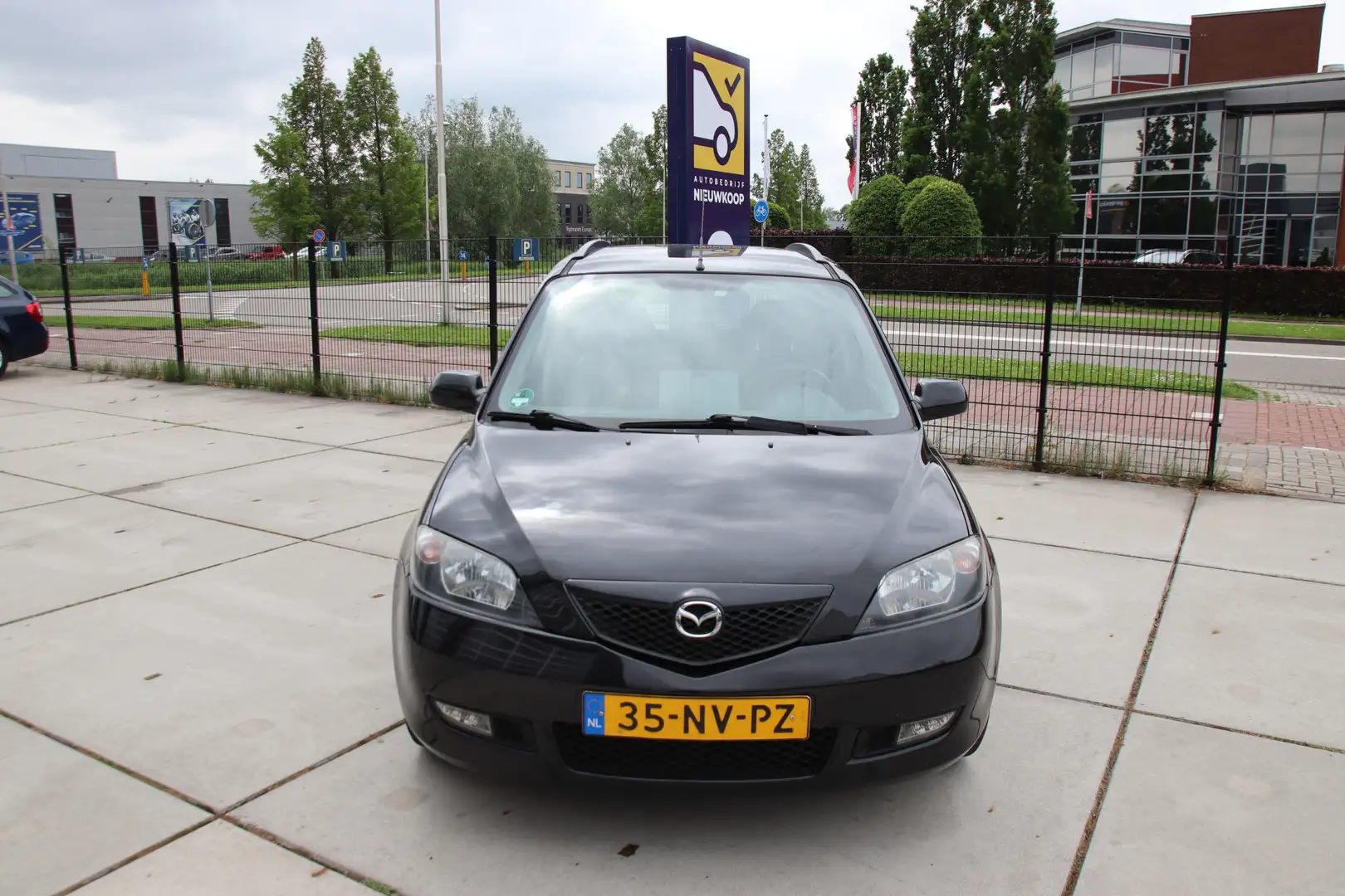 Mazda 2 1.6 Sportive Airco, NW APK, Multimedia, NL auto, 2 Zwart - 2
