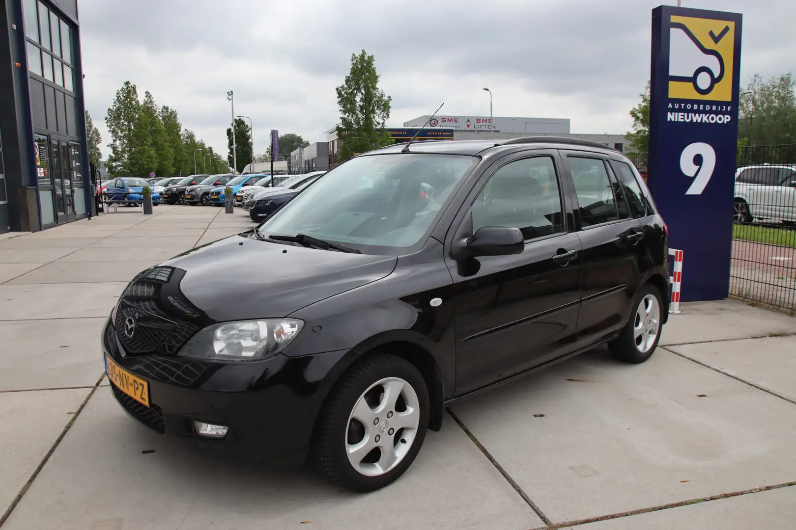 Mazda 2 1.6 Sportive Airco, NW APK, Multimedia, NL auto, 2 Zwart - 1