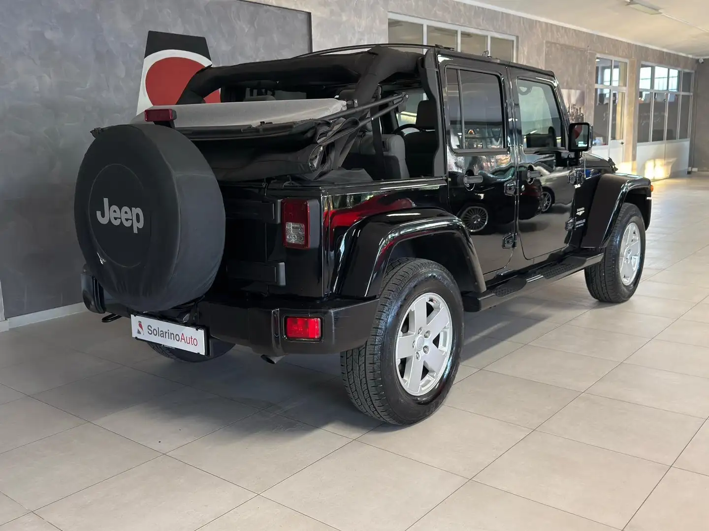 Jeep Wrangler Wrangler Unlimited 3.8L V6 Sahara auto-UnicoPropr Nero - 2