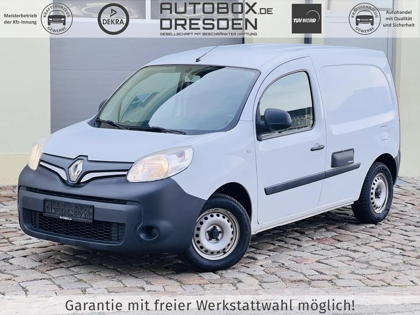 Renault Kangoo 1.5 dCi +BLUETOOTH+KLIMA+SORTIMO+1.H+ Weiß - 1