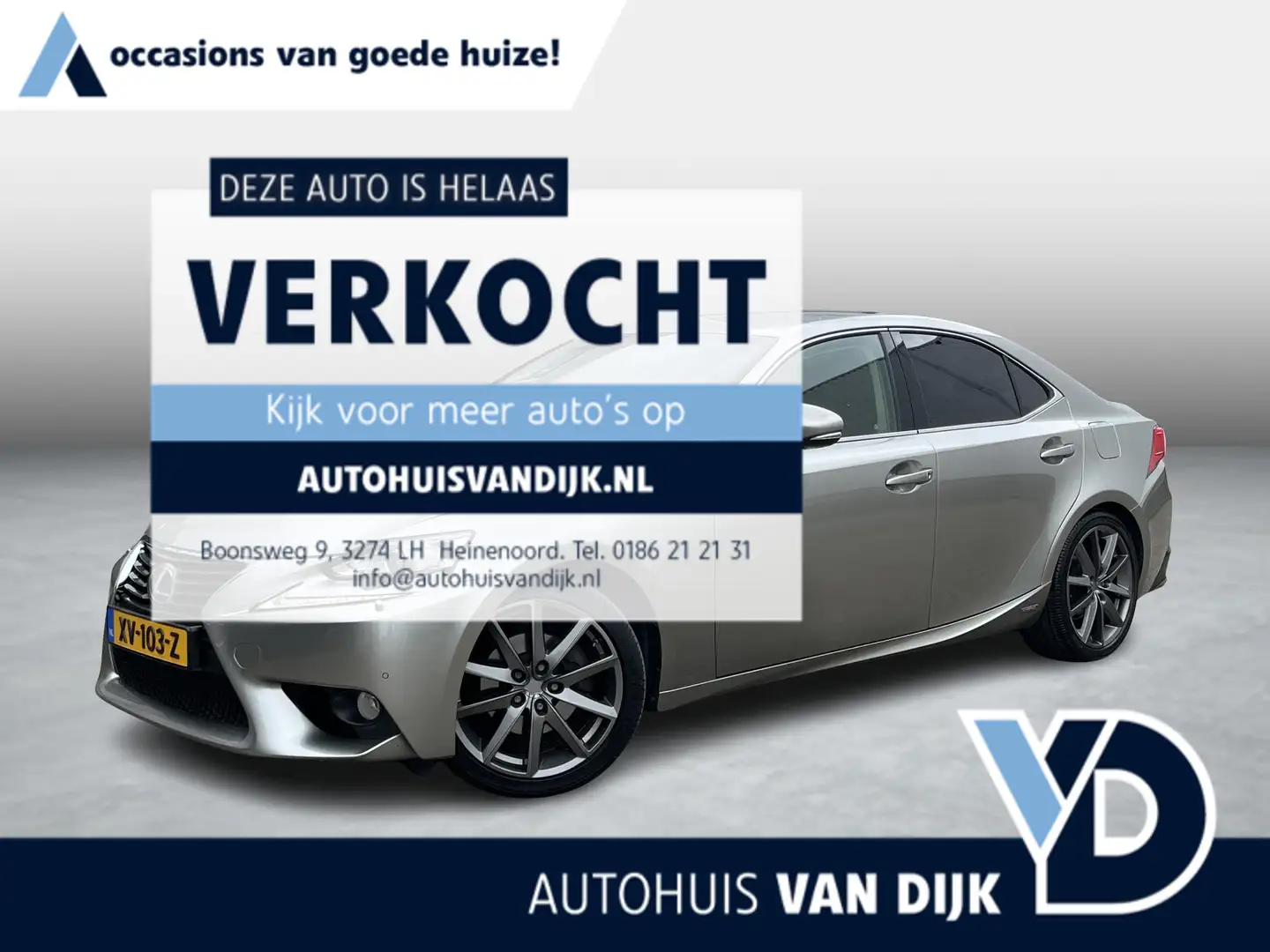 Lexus IS 300 300h First Edition | MHEV/Navi/Clima/Cruise/18"/Ca Grau - 1