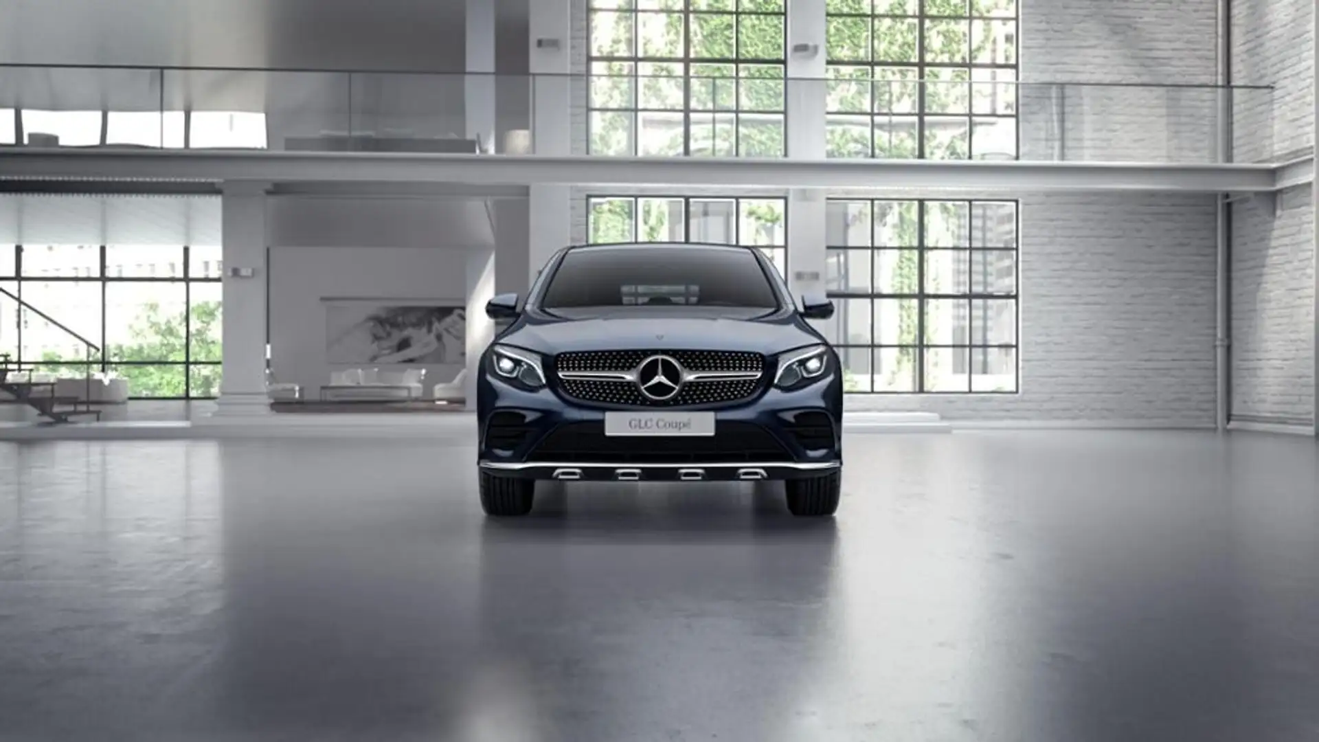 Mercedes-Benz GLC 300 4M Coupé AMG Line AHK 360° LED Esche Blau - 2