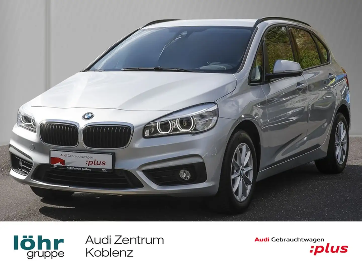 BMW 218 i Active Tourer Advance Steptronic Navi LED Argent - 1