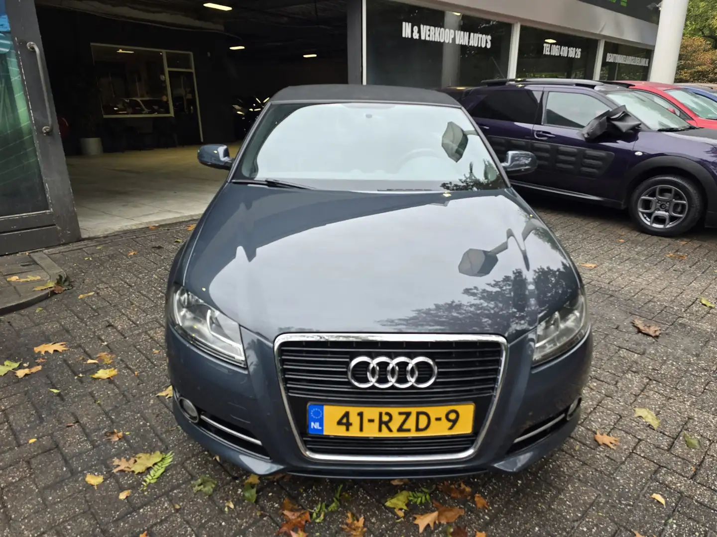 Audi A3 Cabriolet 1.2 TFSI Business | 1E EIGENAAR | 12MND Grijs - 2