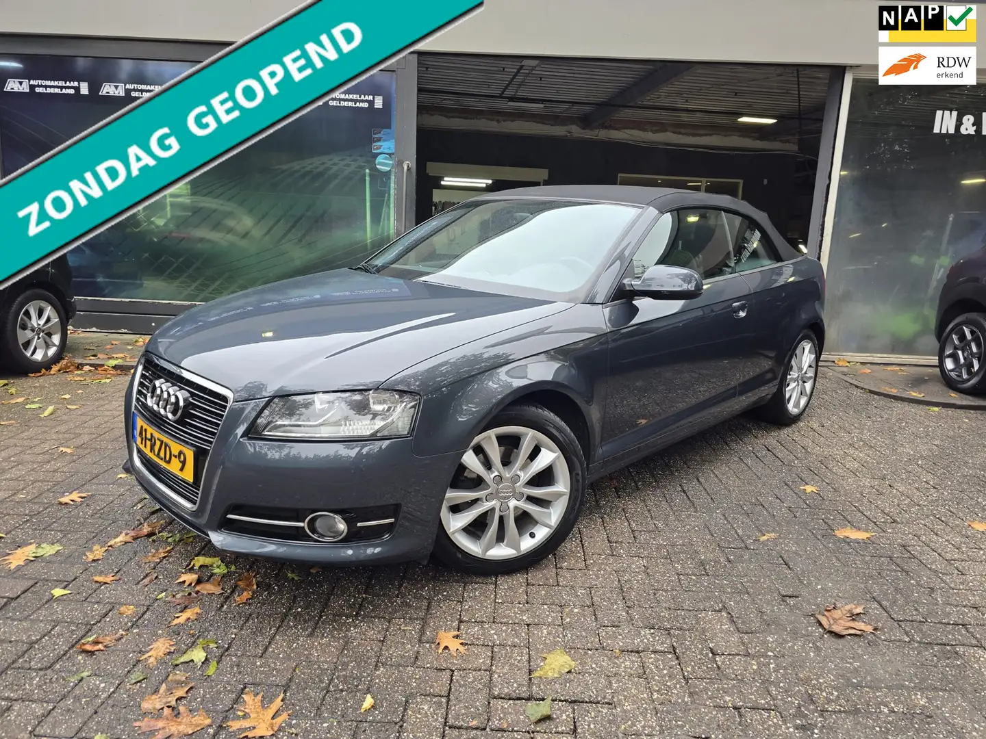Audi A3 Cabriolet 1.2 TFSI Business | 1E EIGENAAR | 12MND Grijs - 1