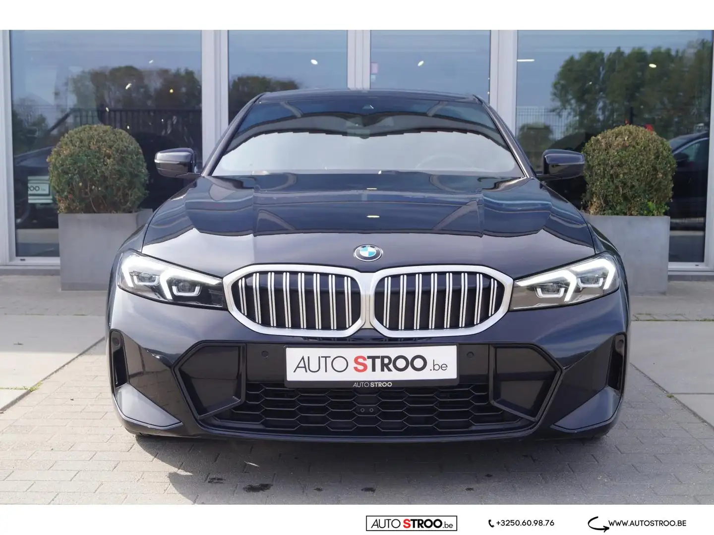 BMW 318 i LCI Aut. M sportpakket | LEDER | LED | camera Negro - 2