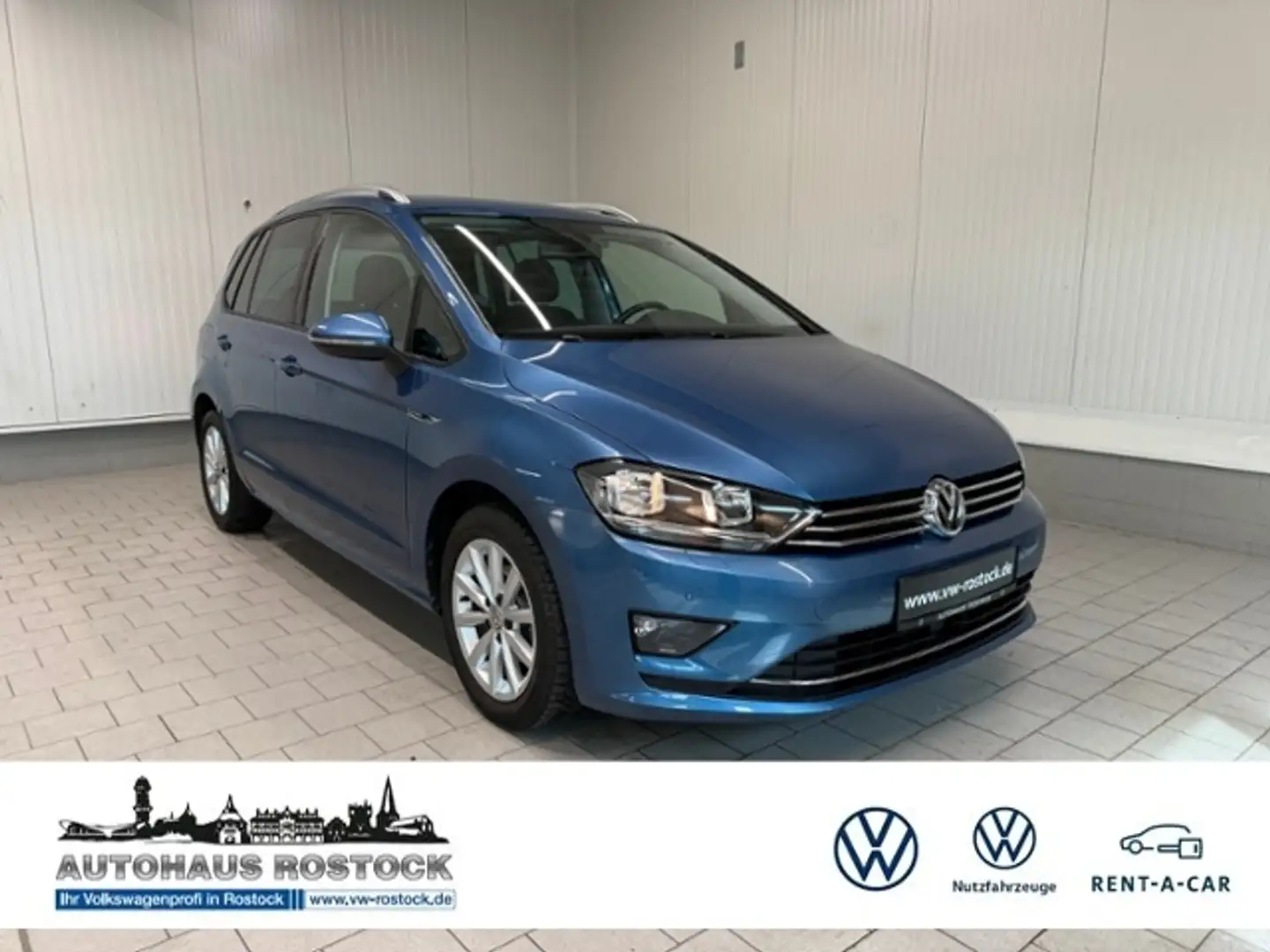 Volkswagen Golf Sportsvan Lounge 1.2 TSI SHZ KLIMA PDC TEMPOMAT Blau - 1
