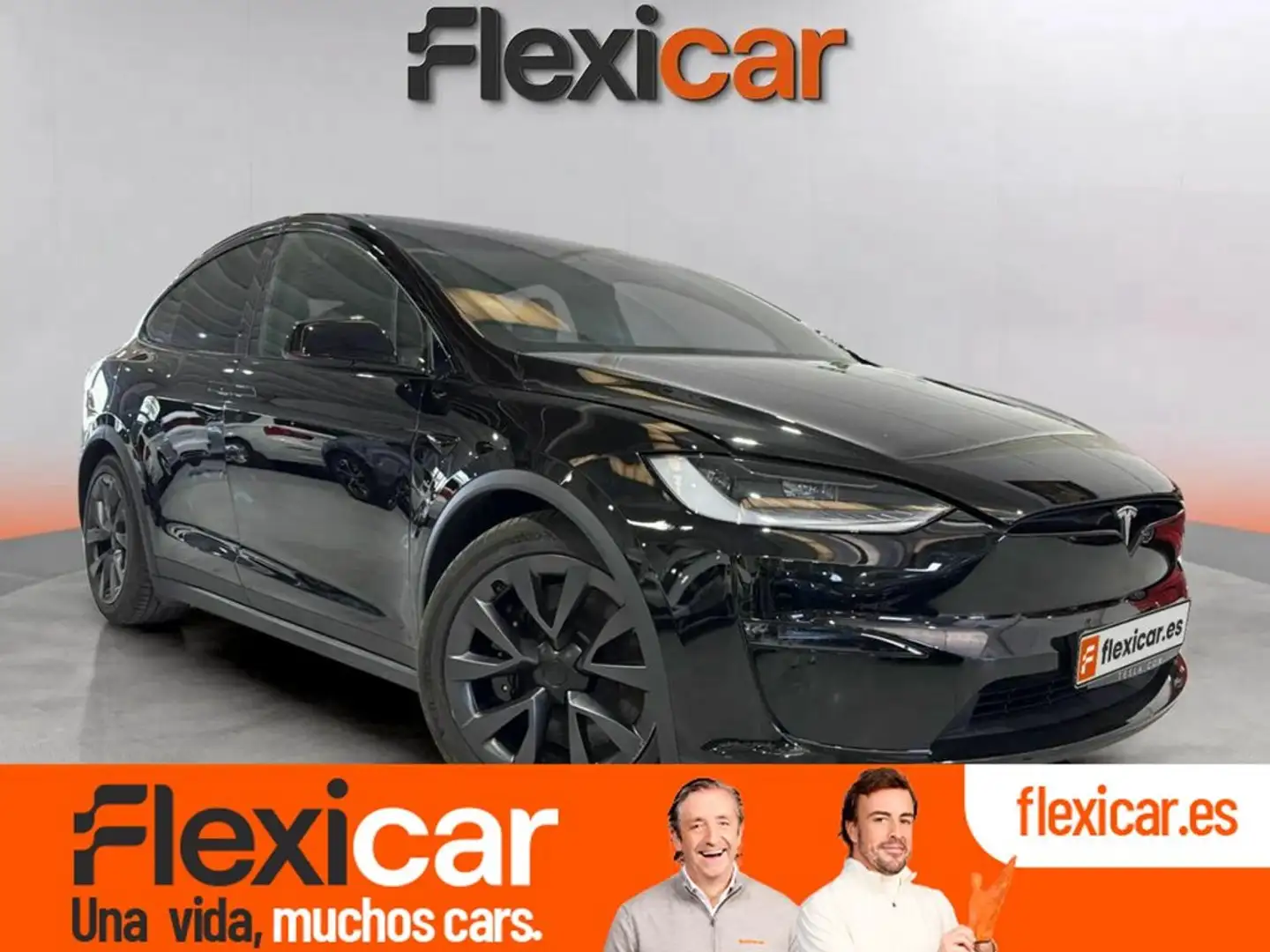 Tesla Model X SUV/Monovolumen Potencia del motor: 504 kW / 685 C Schwarz - 1
