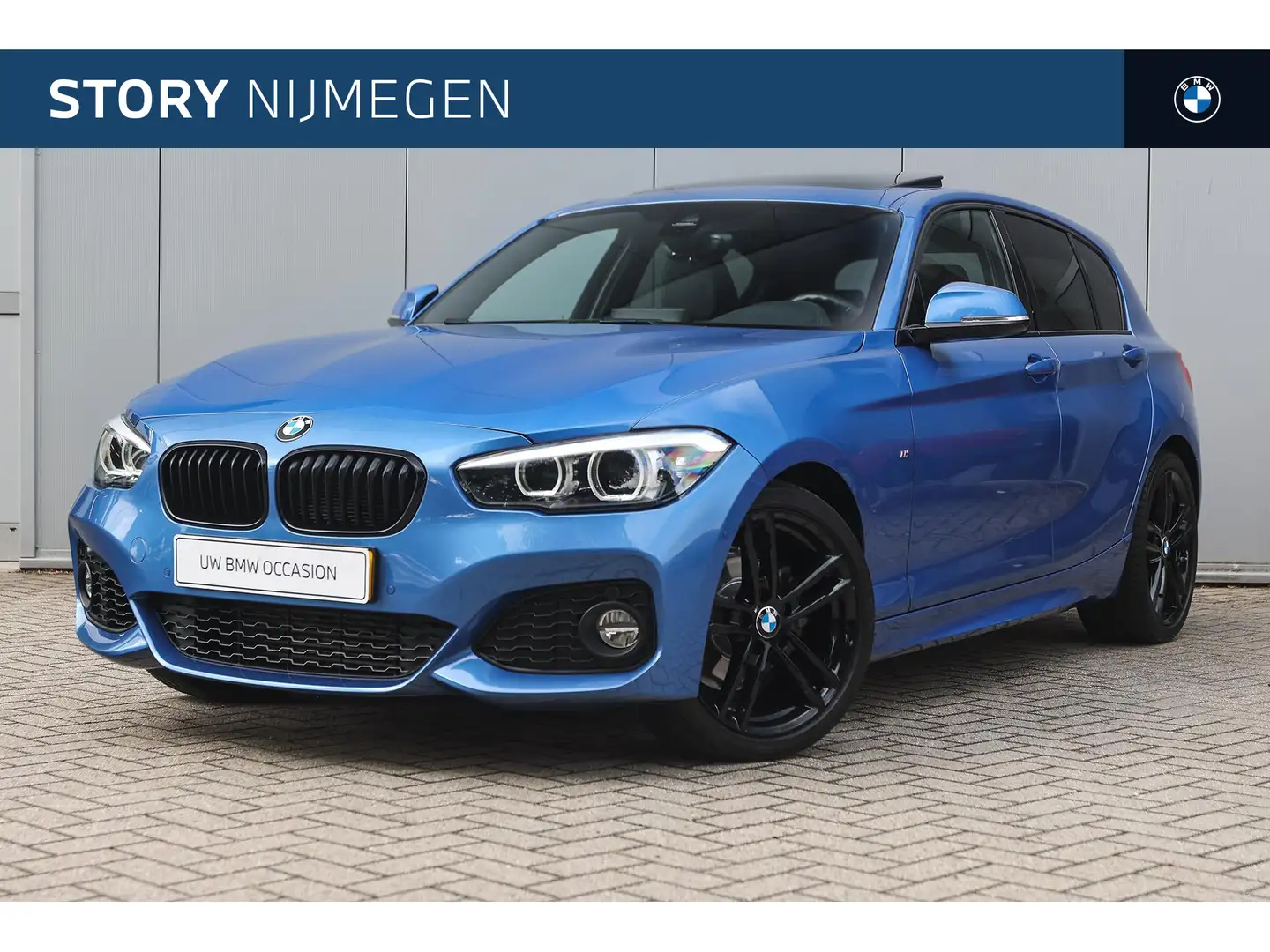 BMW 118 1 Serie 118i High Executive M Sport Automaat / Sch Blu/Azzurro - 1