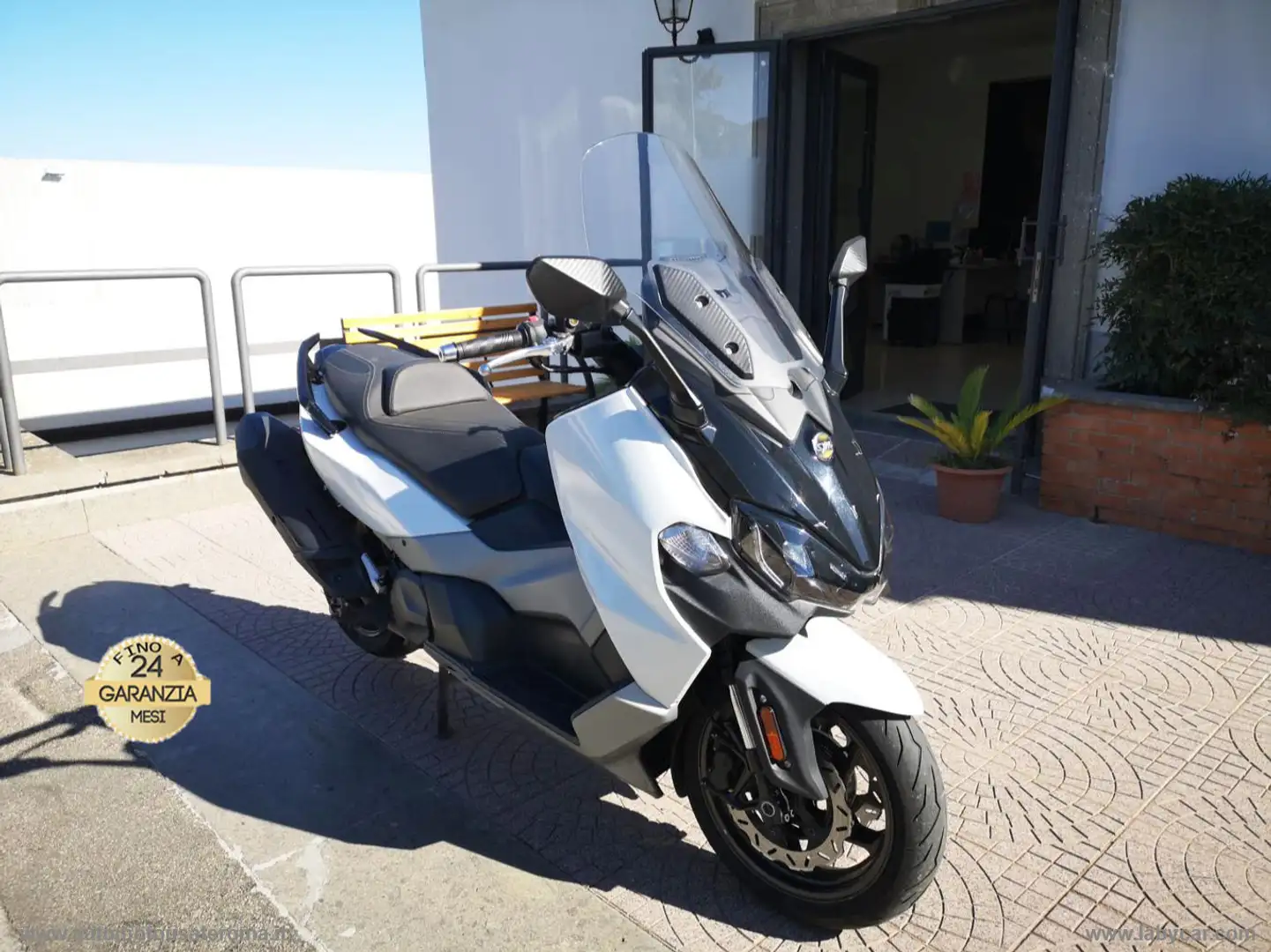 SYM Maxsym TL Maxsym TL 500 ABS RATE AUTO MOTO SCOOTER Bianco - 2