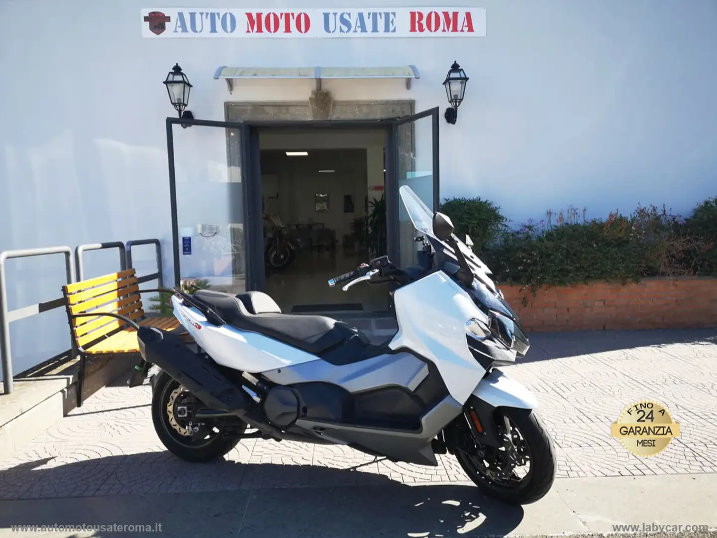 SYM Maxsym TL Maxsym TL 500 ABS RATE AUTO MOTO SCOOTER Bianco - 1