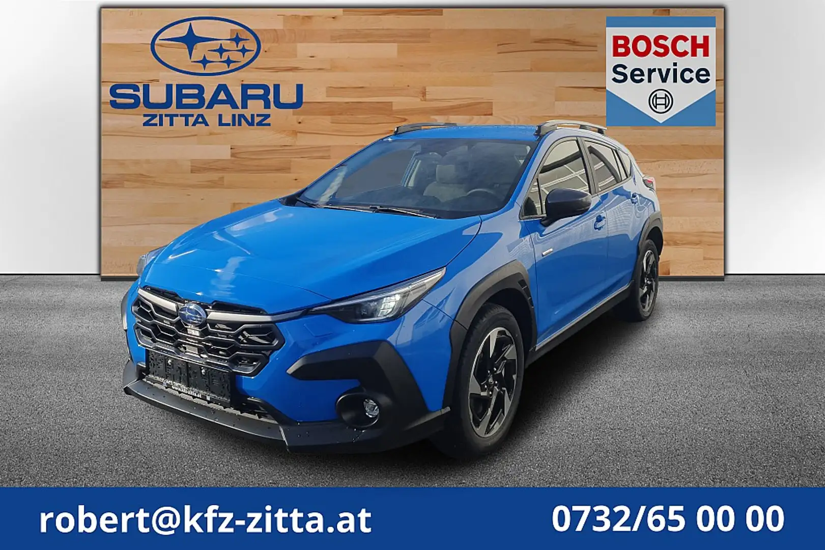 Subaru Crosstrek 2,0i e-Boxer HEV CVT Style Xtra Allrad Aut. Blau - 1