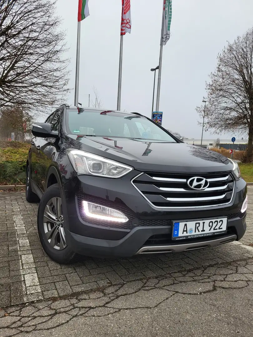 Hyundai SANTA FE Erst 145tkm! Schwarz - 2