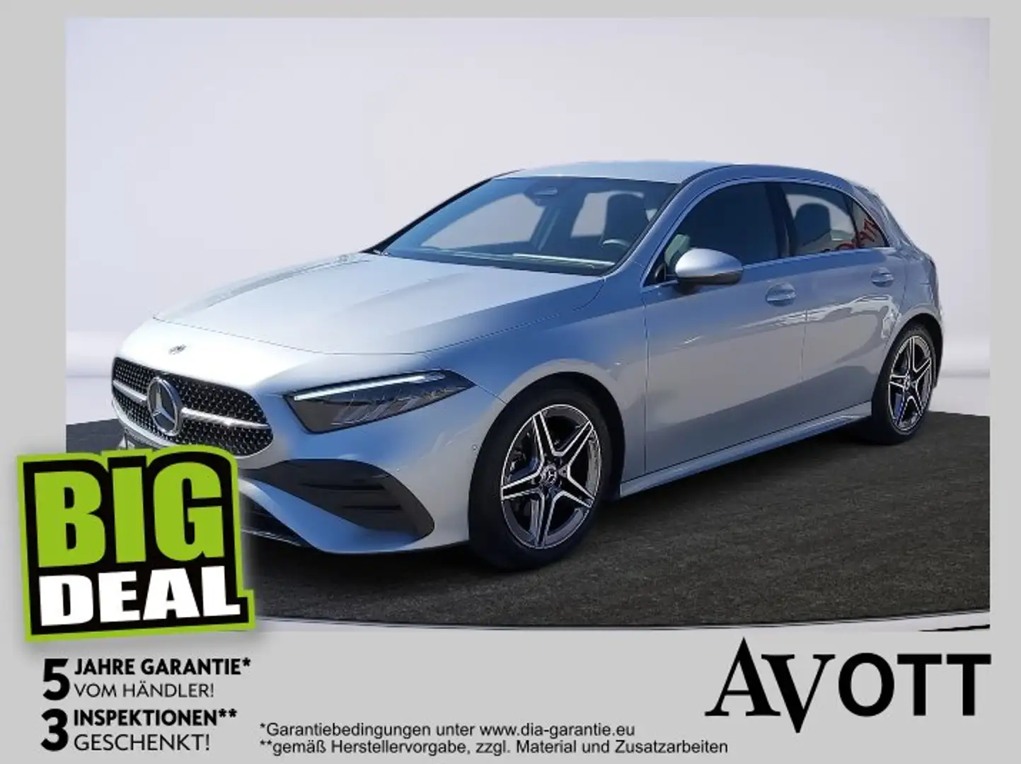 Mercedes-Benz A 200 AMG Line Advanced Plus KEYLESS-GO Silber - 1