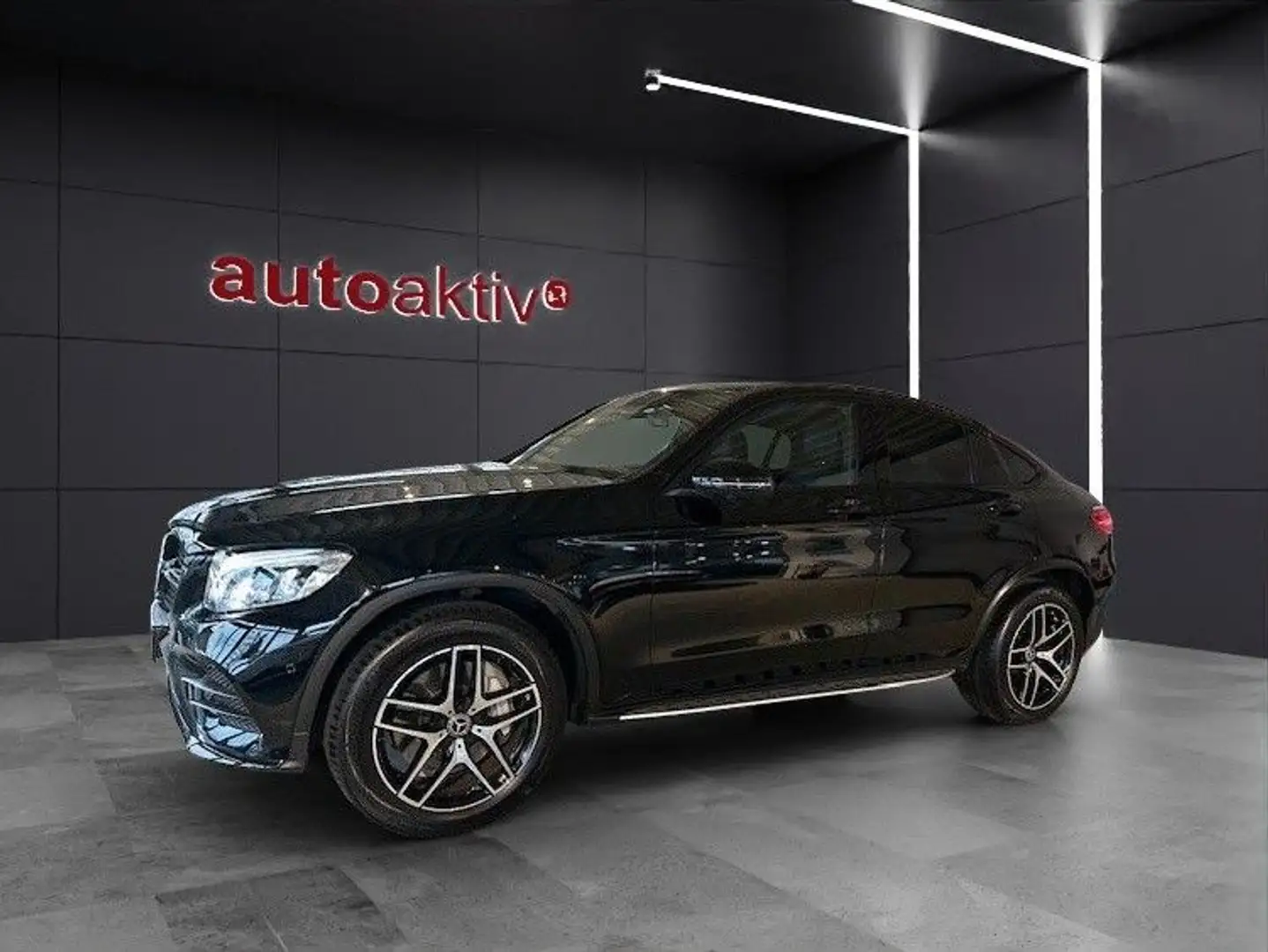 Mercedes-Benz GLC 250 d 4Matic Coupe AMG-Line/Voll Leder/Pano Zwart - 1
