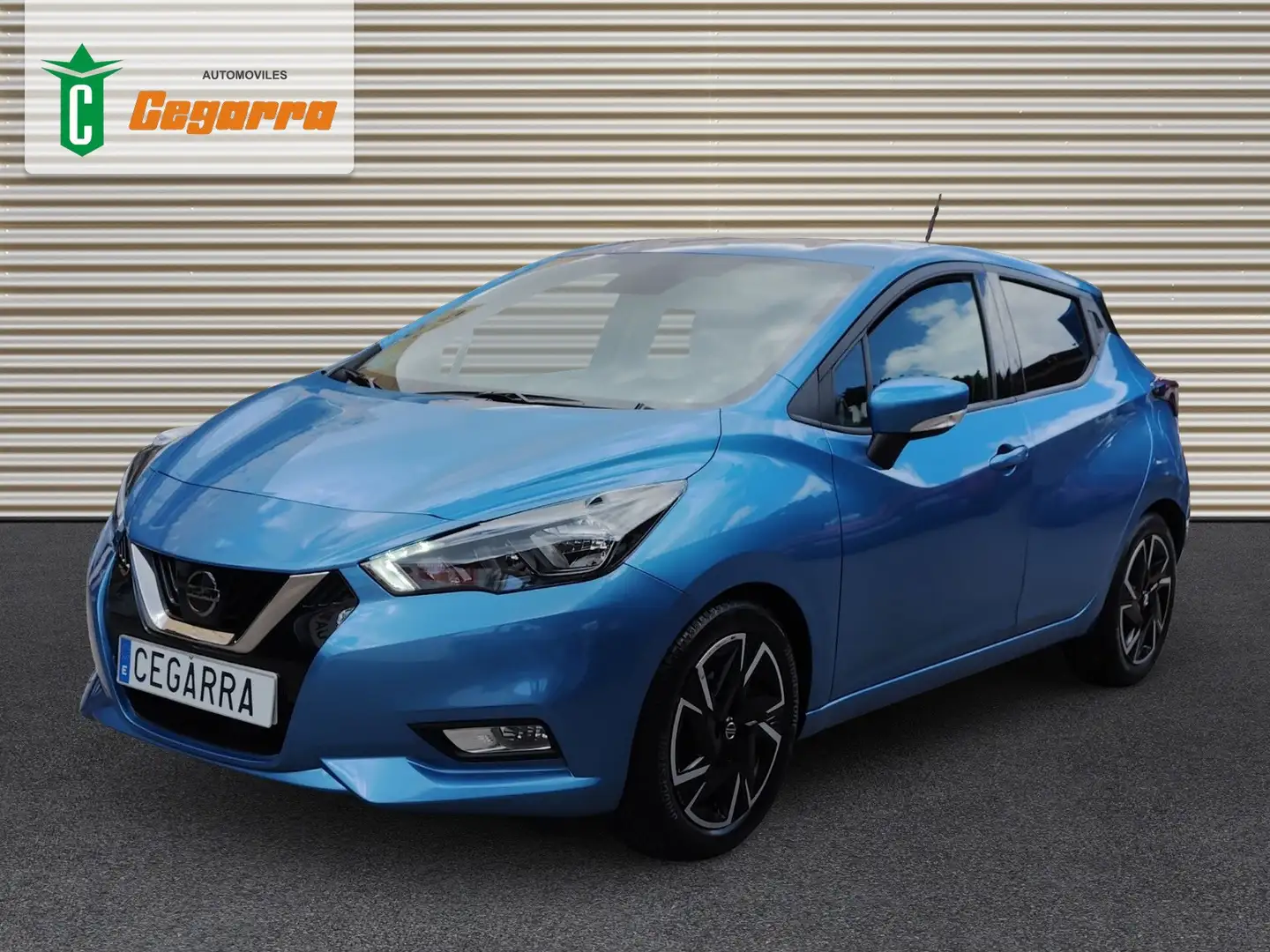Nissan Micra IG-T Acenta 92 Bleu - 1