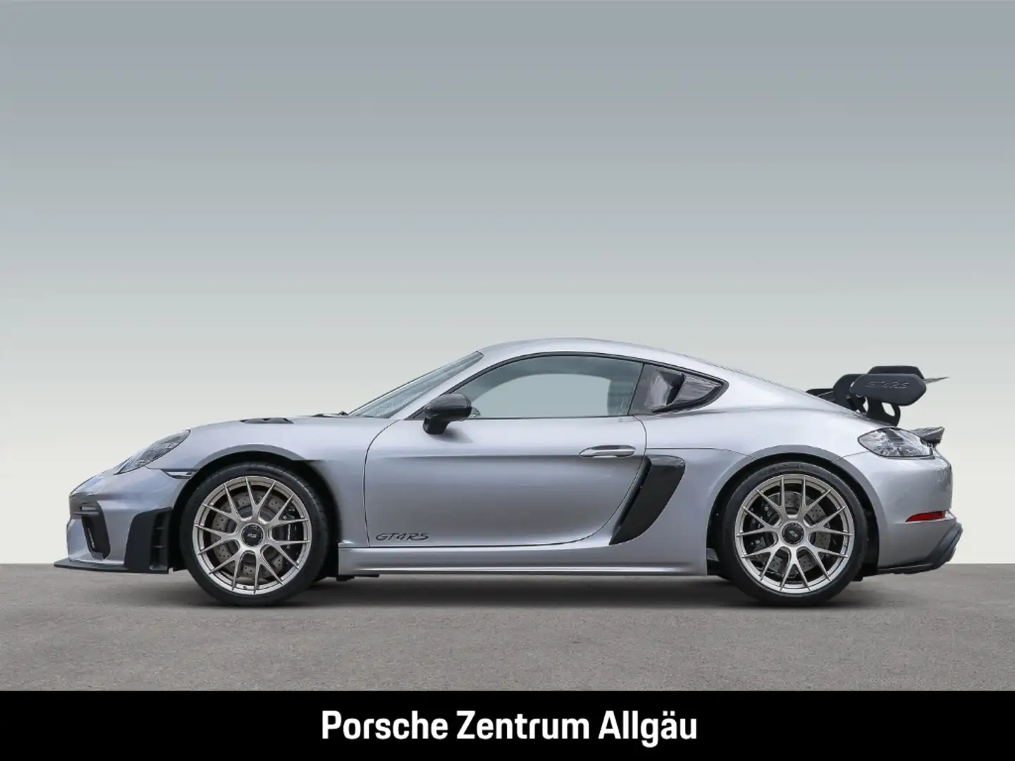 Porsche Cayman 718 GT4 RS Sportabgasanlage Weissach-Paket Silber - 2