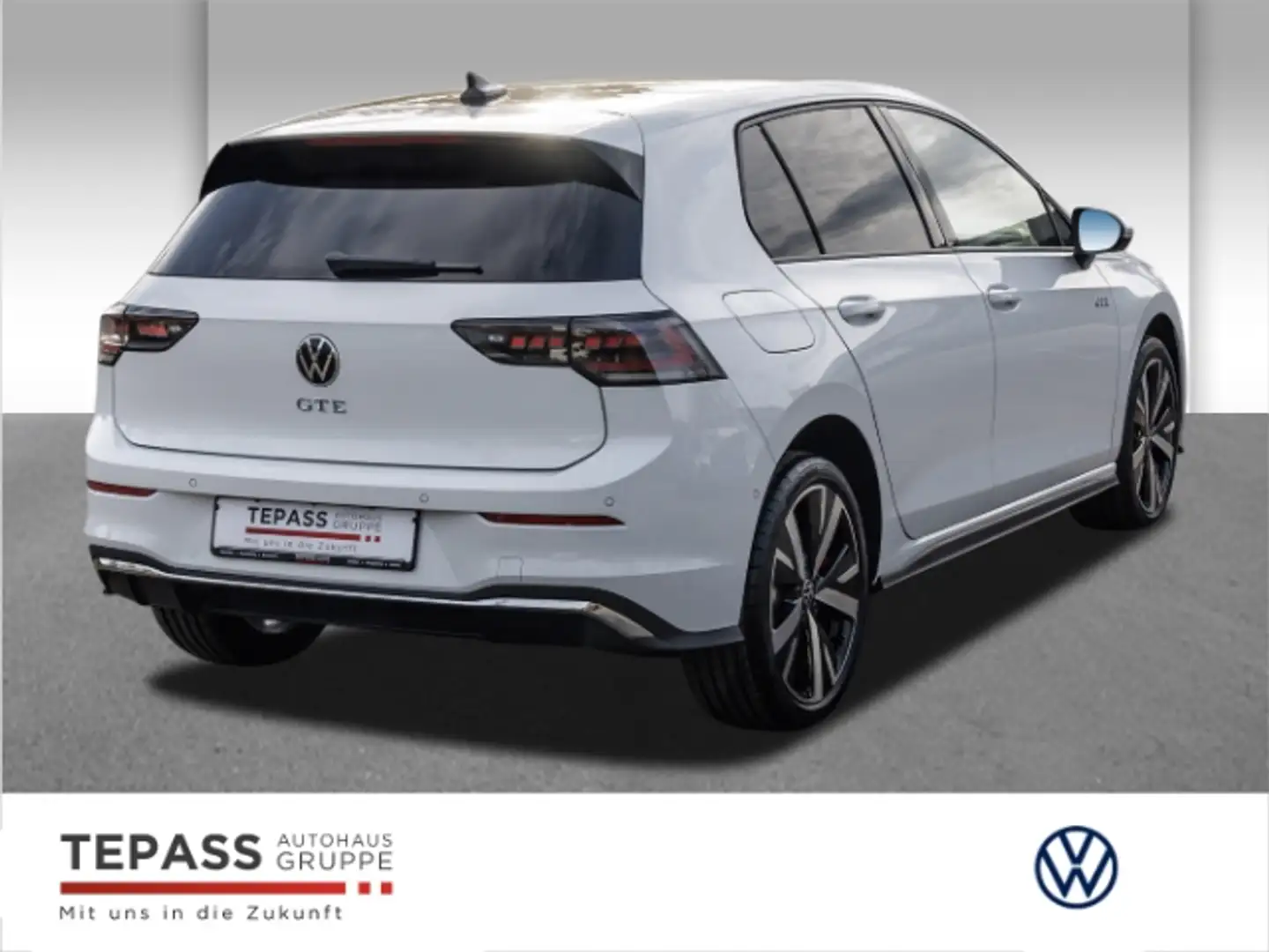 Volkswagen Golf 1.5 eHybrid GTE AHK IQ.LIGHT BUSINESS Weiß - 2