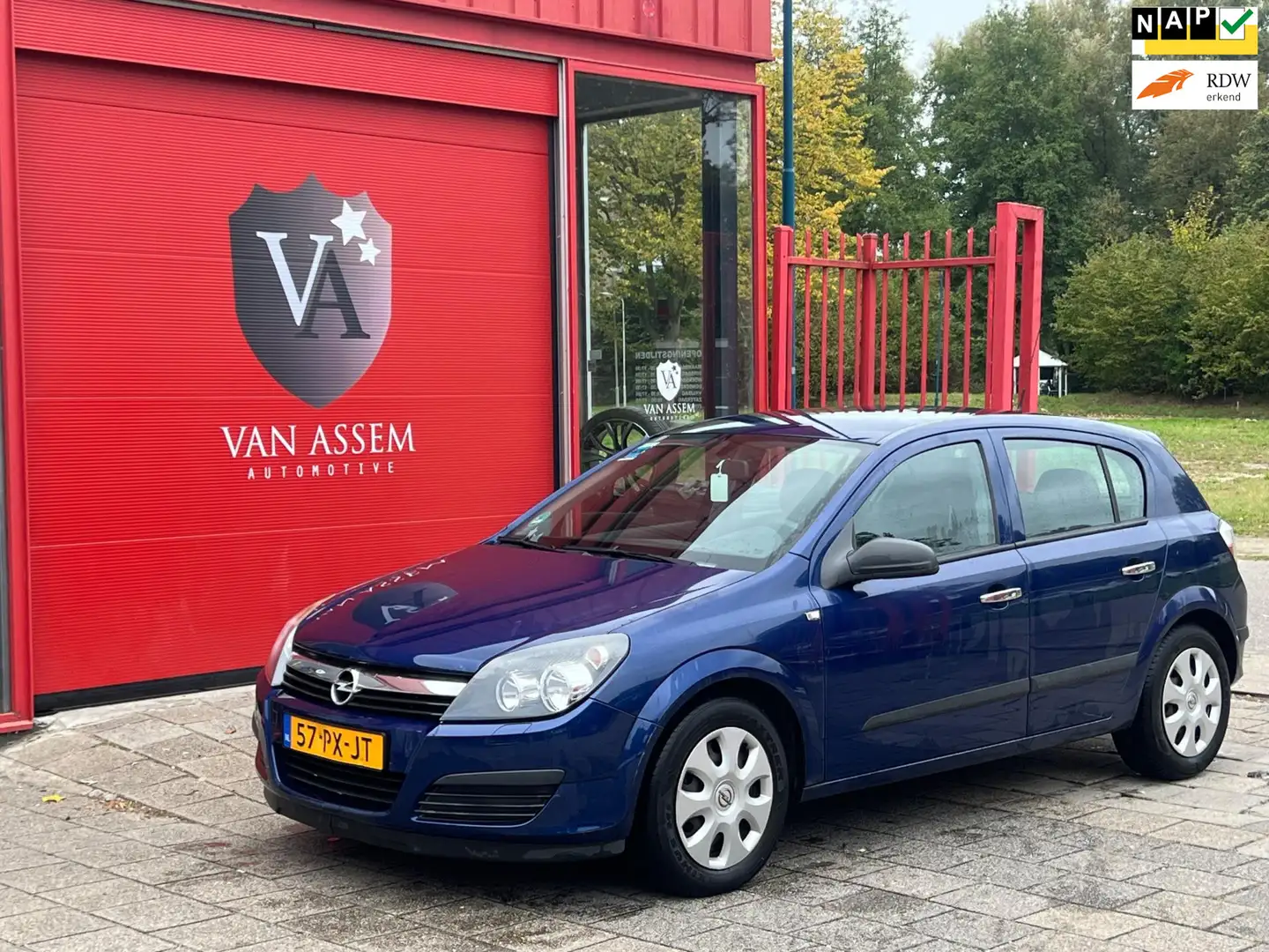 Opel Astra 1.6 Essentia| Airco| Elek Ramen Blauw - 1