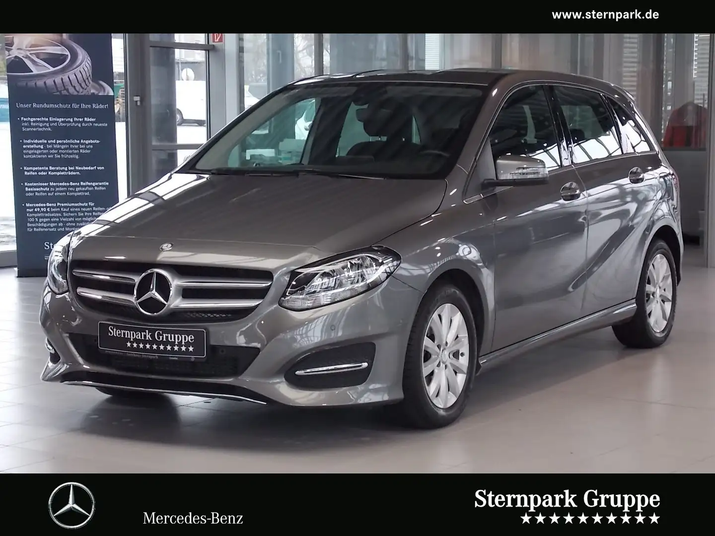 Mercedes-Benz B 180 B 180 BlueEFFI Sports Tourer Navi,AHK,PTS,SHZ, Gris - 1