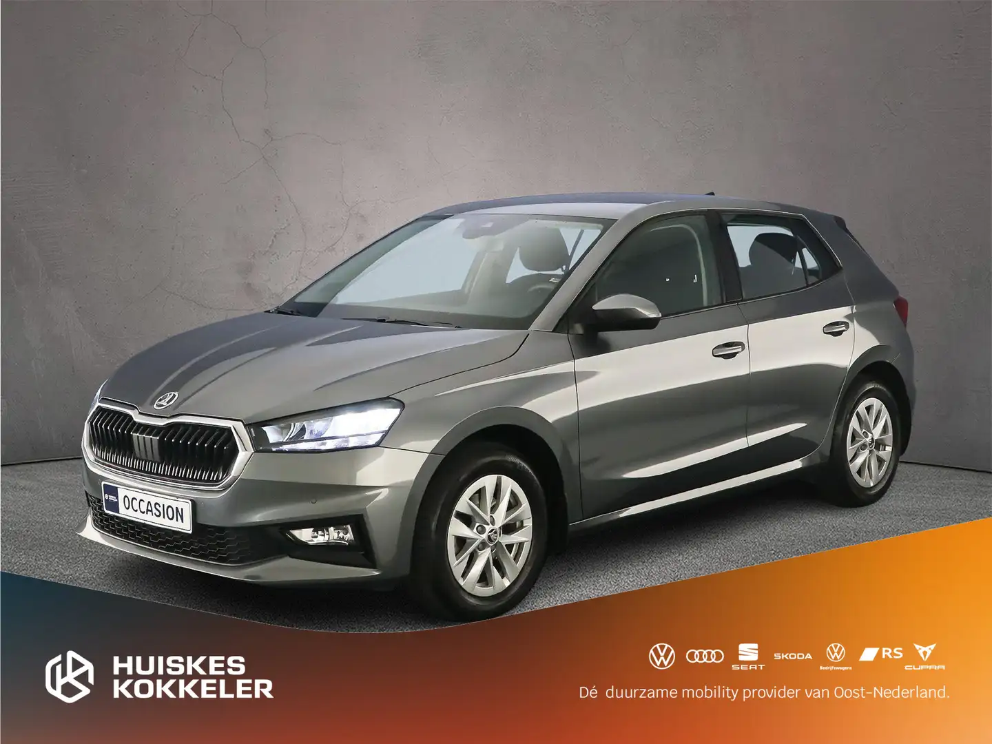 Skoda Fabia Ambition 1.0 TSI 110pk DSG Automaat Cruise control Grijs - 1