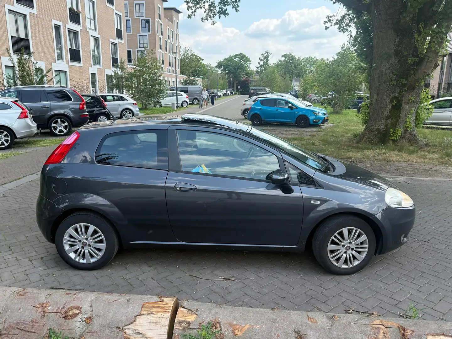 Fiat Punto Punto 1.4 Dynamic Gris - 1