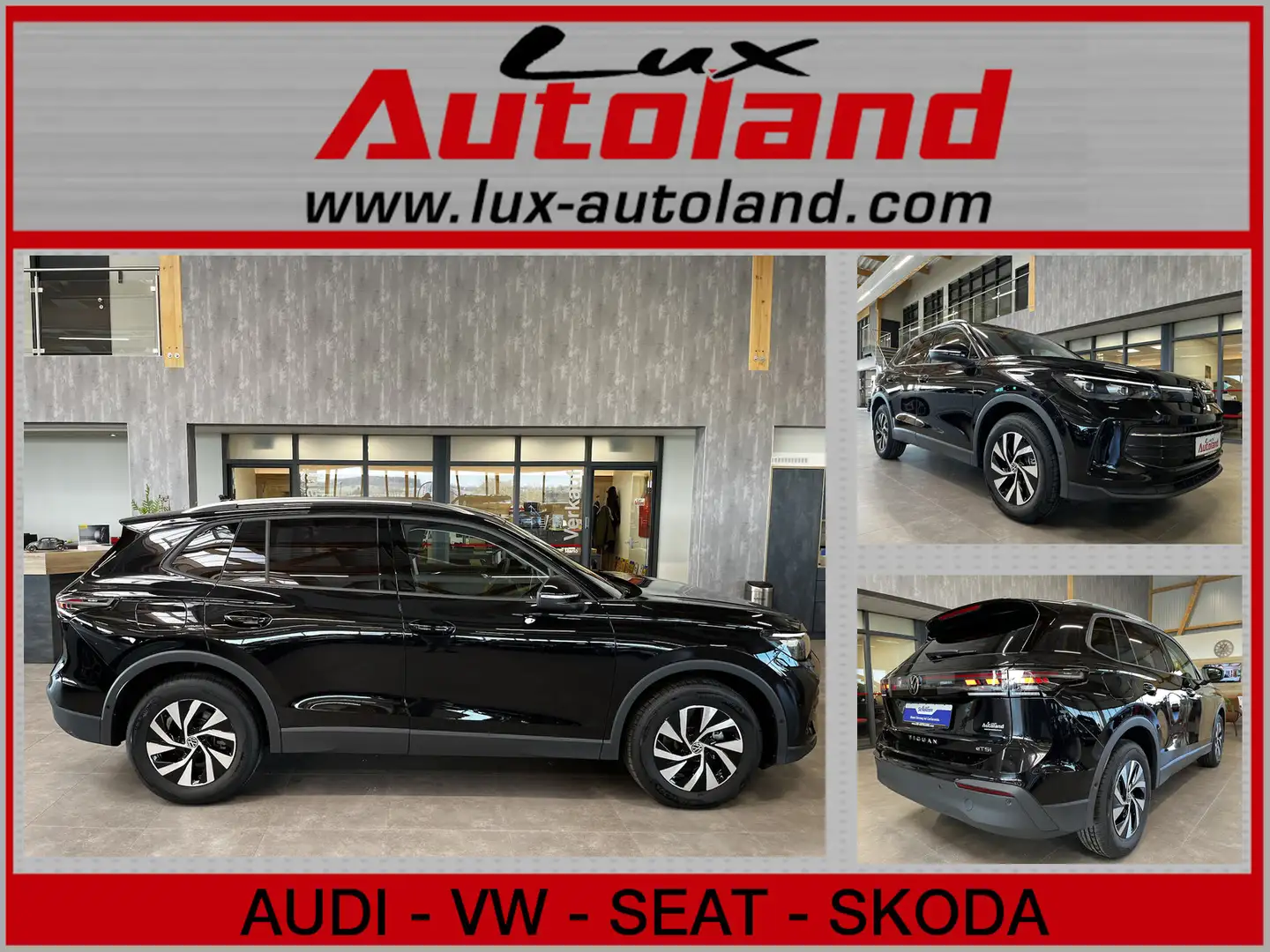 Volkswagen Tiguan 1.5 eTSI DSG Life AHK ACC Kessy 5JG Noir - 1