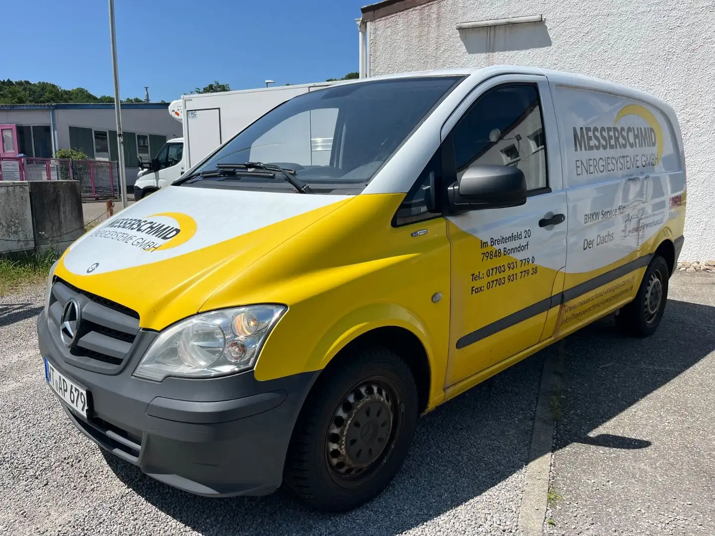 Mercedes-Benz Vito Kasten 113 CDI kompakt TÜV 06/2025 Blanc - 1