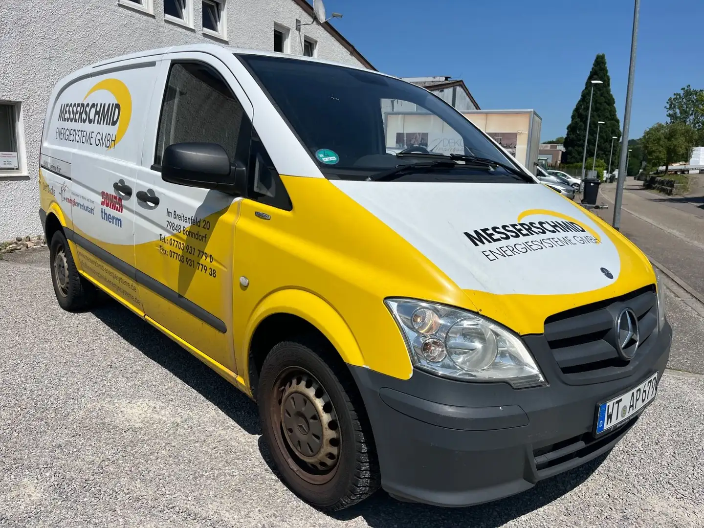 Mercedes-Benz Vito Kasten 113 CDI kompakt TÜV 06/2025 Blanc - 2