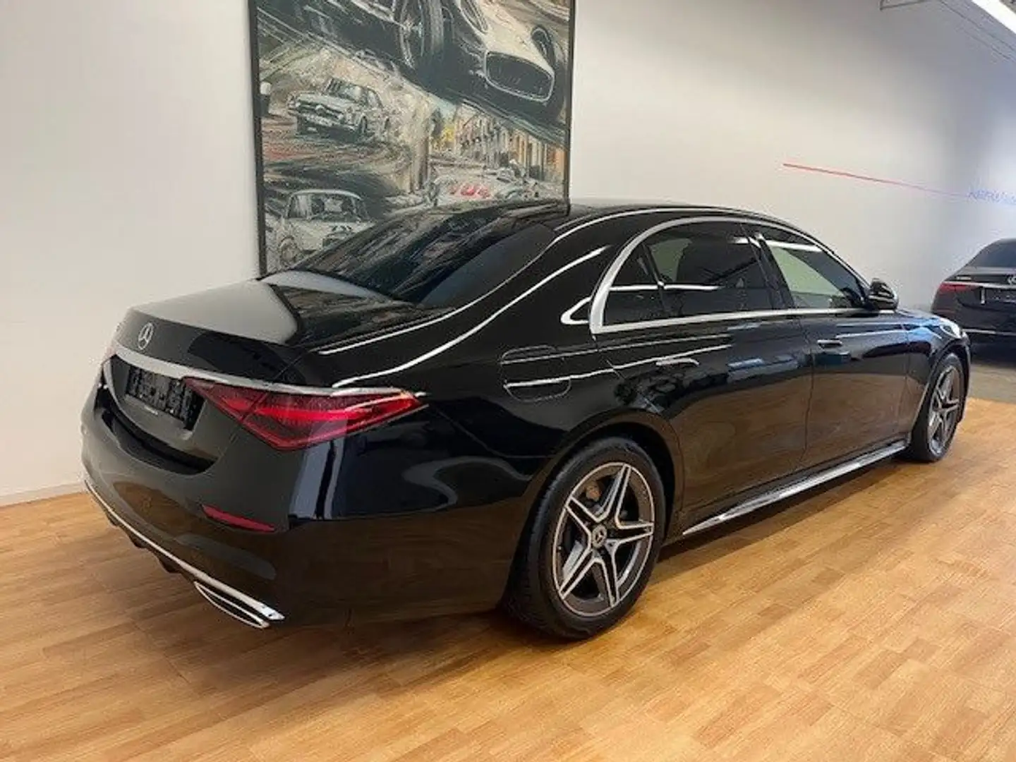 Mercedes-Benz S 580 e lang long AMG-Line Sound Pano Chauffeur Schwarz - 2